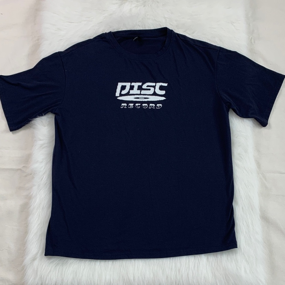 DISC Men's Navy Short Sleeve Tee